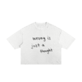 "Wrong is Just a Thought" Tee